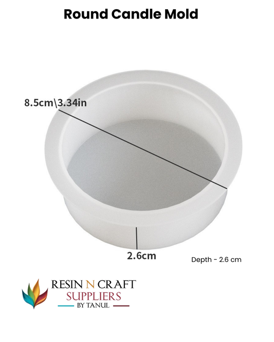 Round Candle Mold