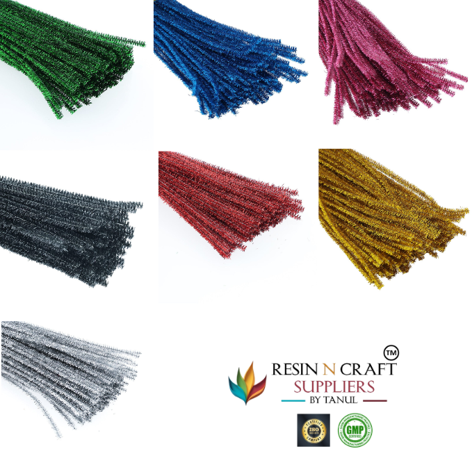 Zari Mix Pipe Cleaner (100 pc approx pack)