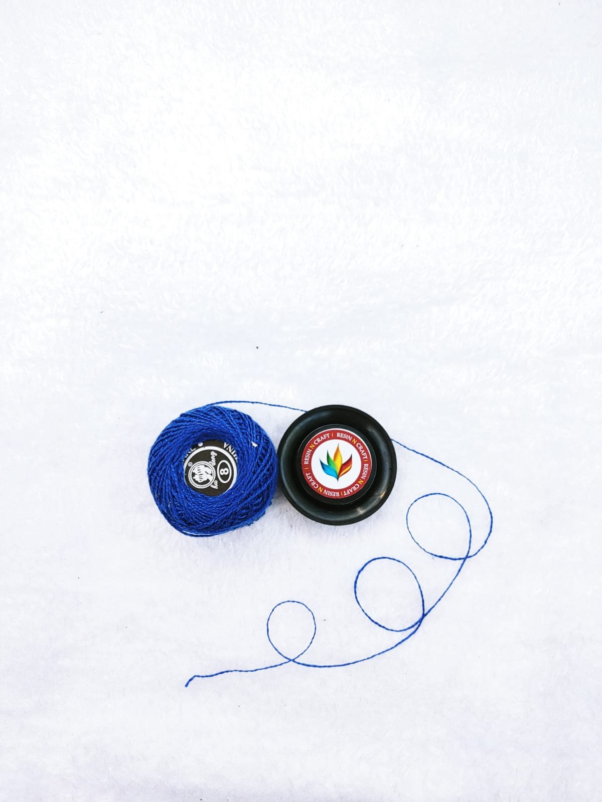 EMBROIDERY THREAD -BLUE