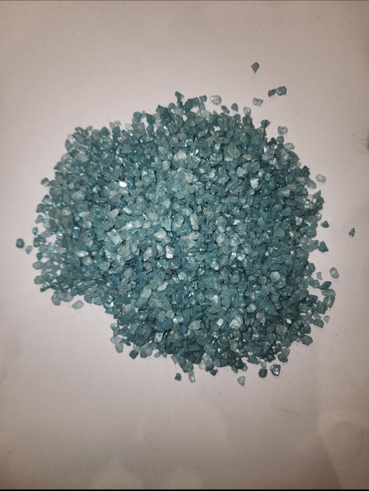 Color Powder Stones - Teal Blue Stones