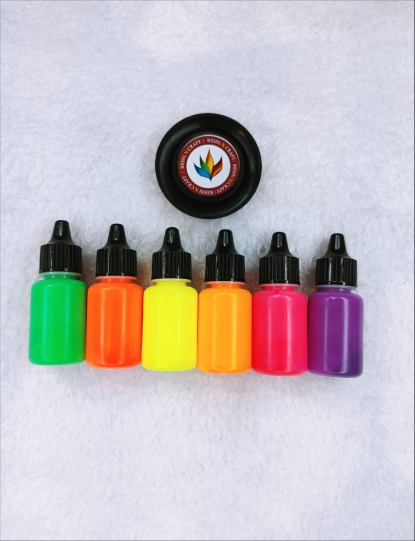 Candle Pigment - Liquid Combo of 6 Pcs