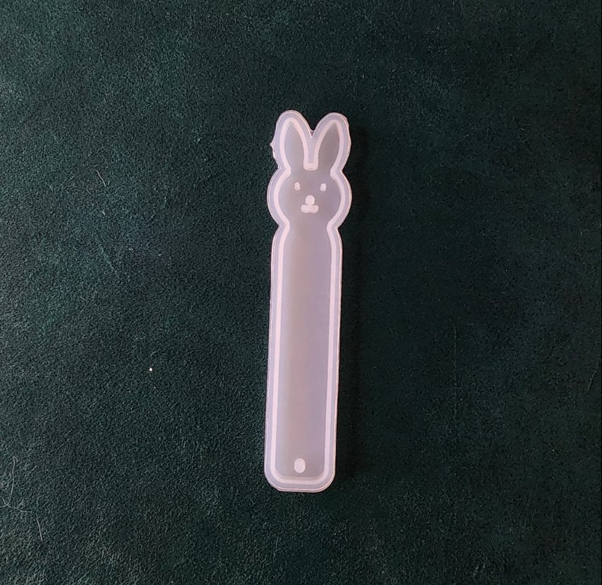 Rabit face bookmark mould