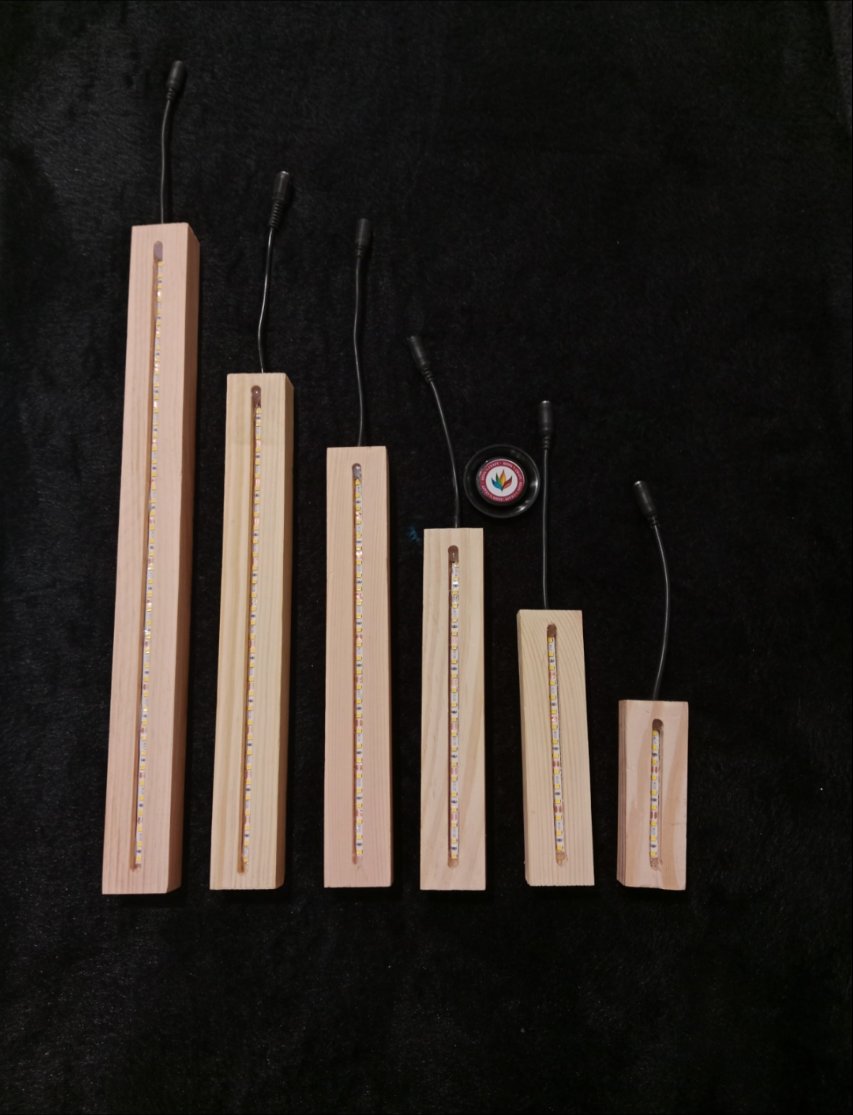 LED Wooden Base With Adopter Combo – RESIN N CRAFT SUPPLIERS