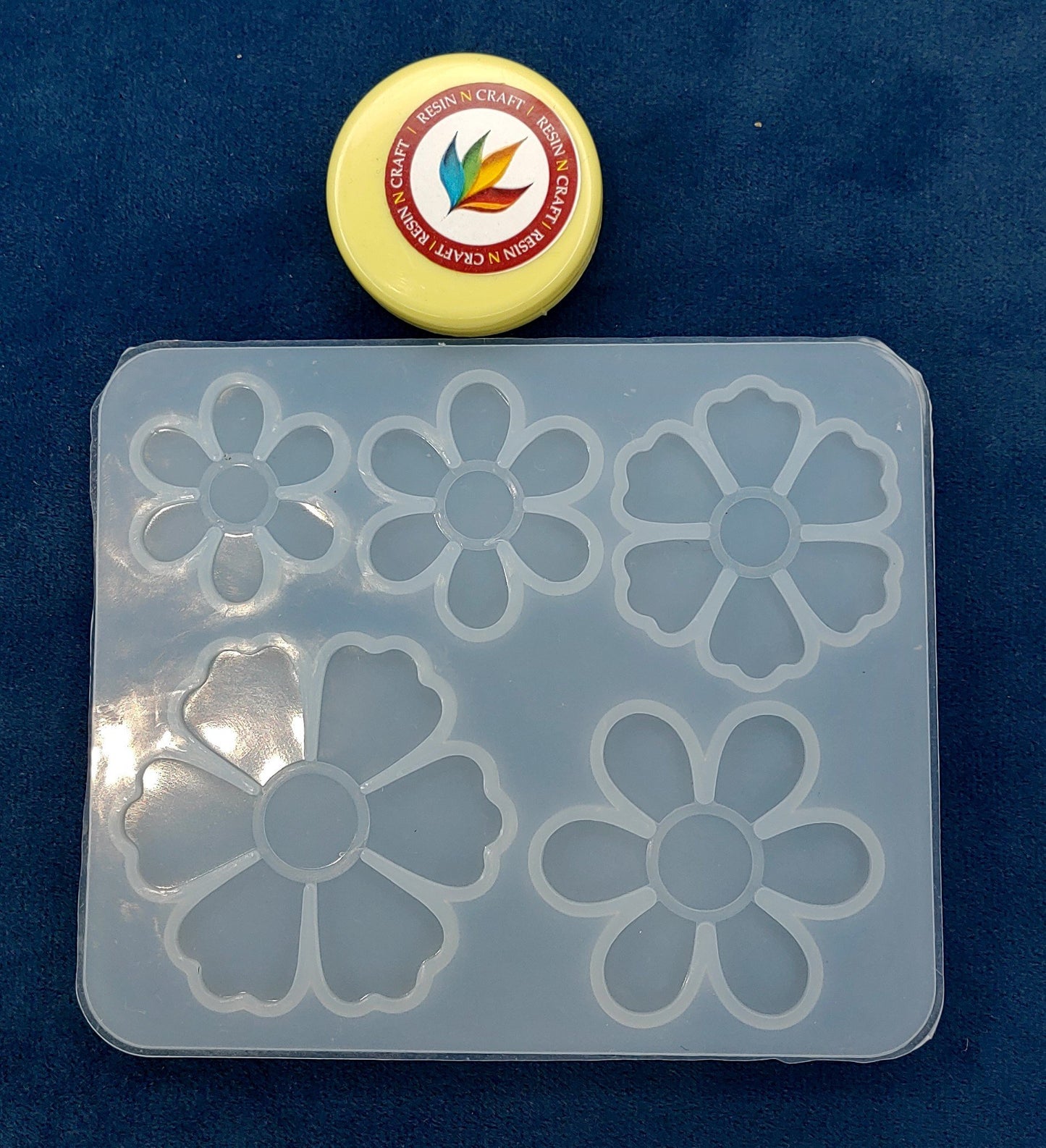 5 pc flower Mould