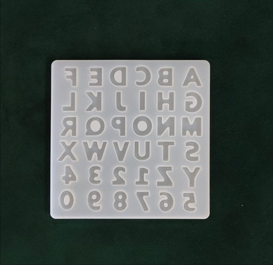 Small Alphabet Mould