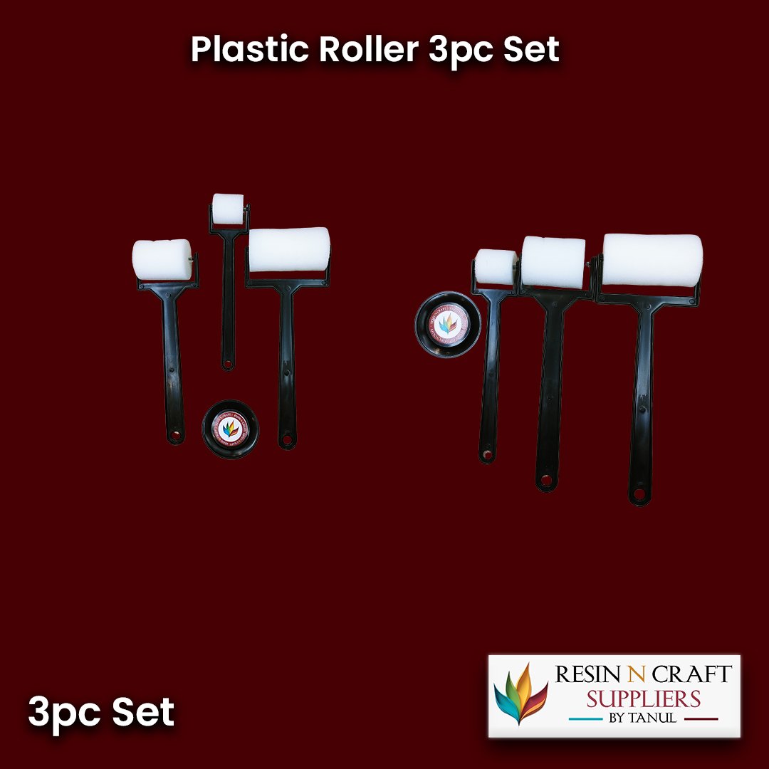 Plastic Roller 3 pc Set