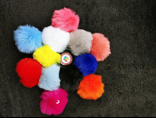 12pc Colourful Pompom