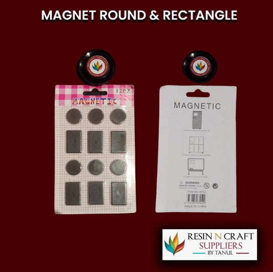 Magnet Round &amp; Rectangle Sheet