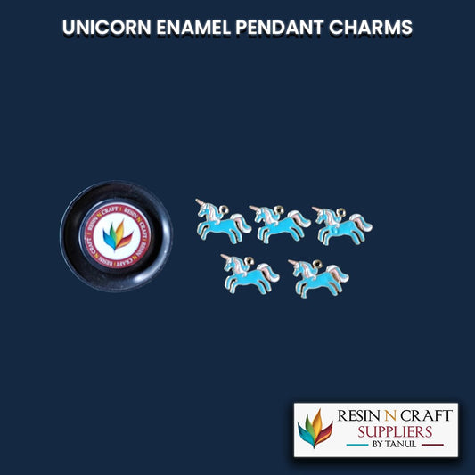 UNICORN ENAMEL PENDANT CHARMS