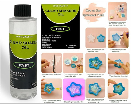 FAST CLEAR SHAKER OIL