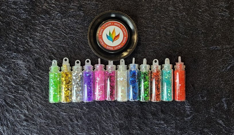 Small Glitters Pack Of 12 pcs