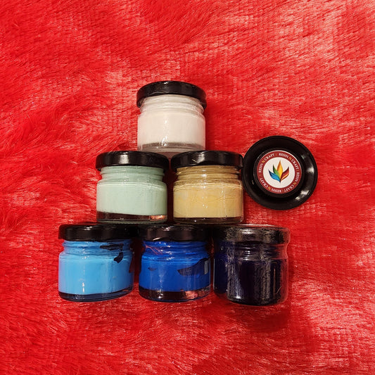 Ocean Theme Opaque Pigments 6 Pc Set