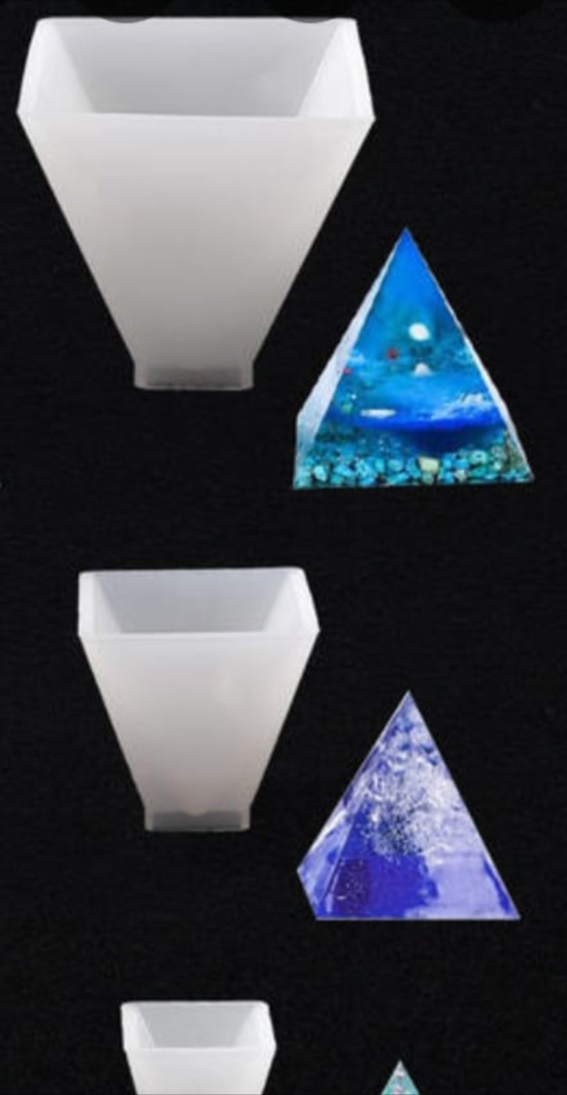 Pyramid Mould  Medium