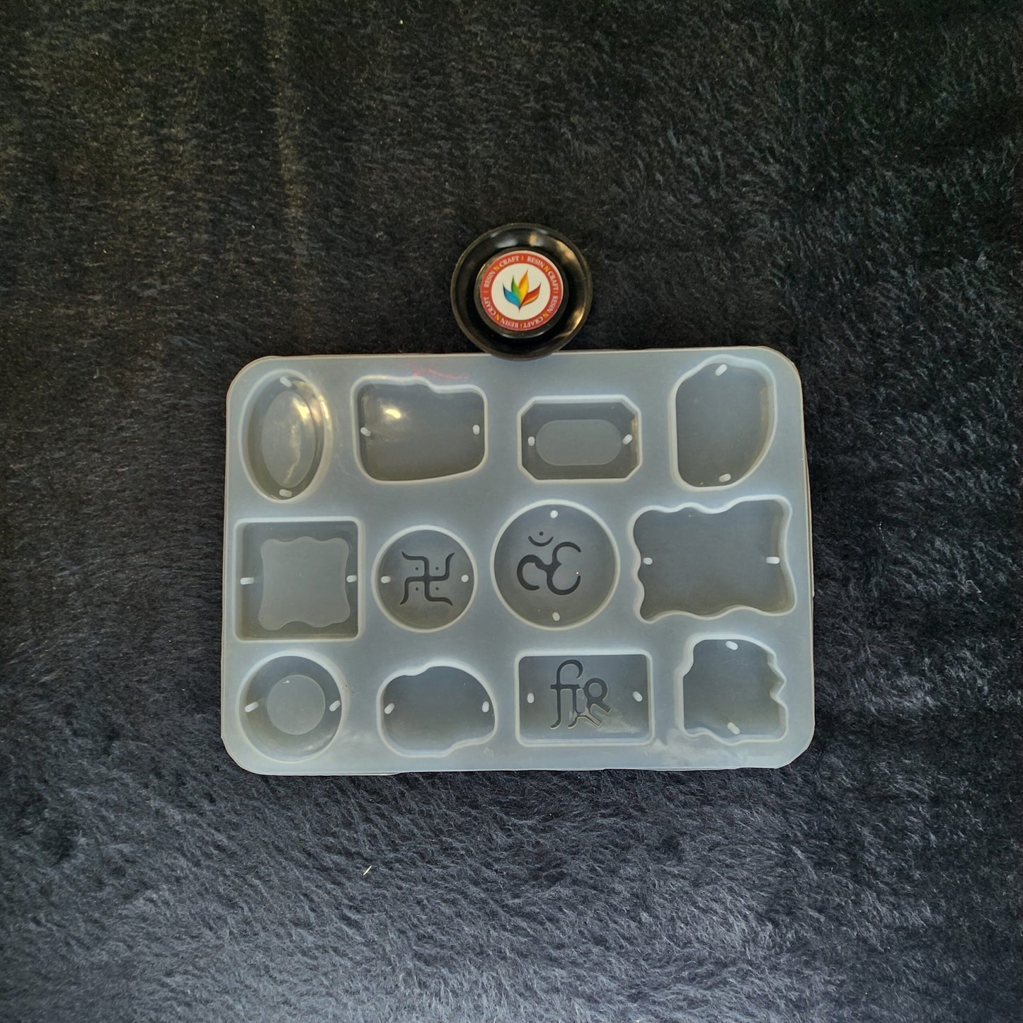 Rakhi Mould 12 Cavity Om And Swastik