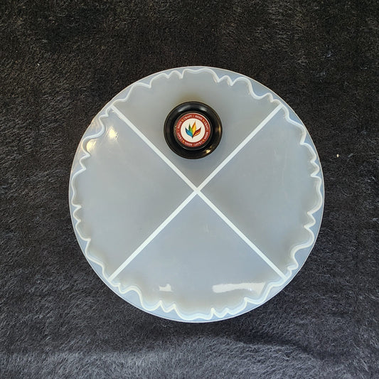 Pizza 4 Pcs coaster Mould