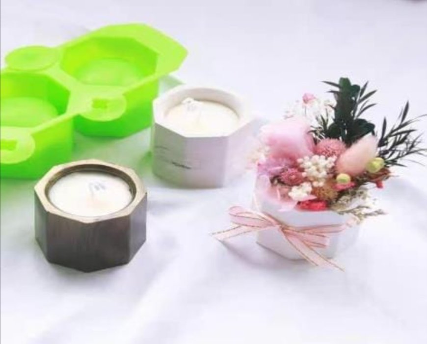 3 In 1 Hexagon Planter Mould