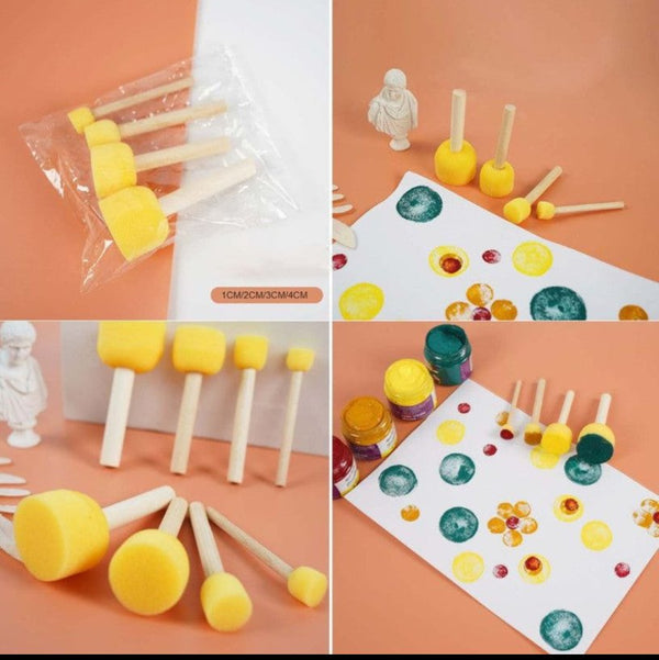 4 PC YELLOW SPONGE DABBING TOOL – RESIN N CRAFT SUPPLIERS