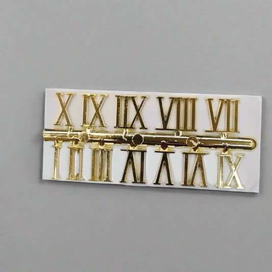 1.8 Cm Roman Number Clock Set