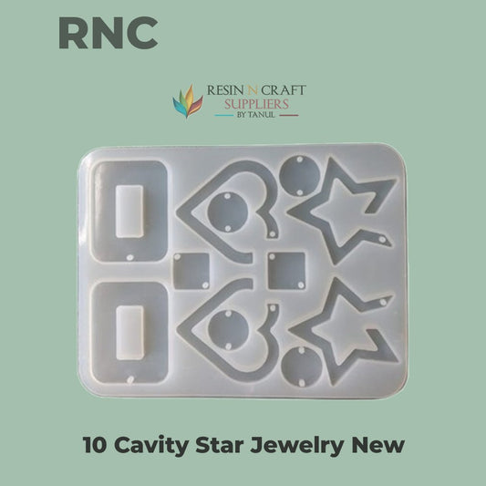 10 Cavity Star Jewelry New