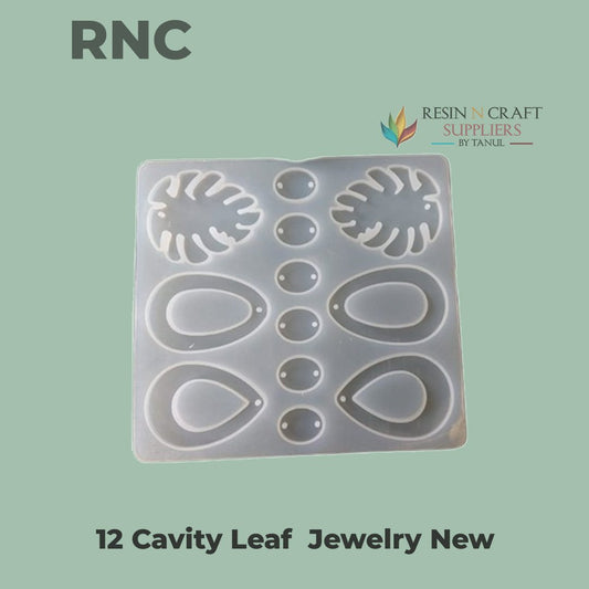 12 Cavity Leaf Jewelry New