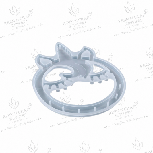 Unicorn Face Silicone Resin Mould RM474 | 20 × 14.8 cm