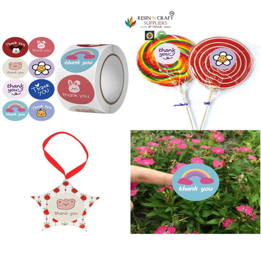 ThankYou Stickers / Thank You Tape (500 Stickers per Roll) ✨💌