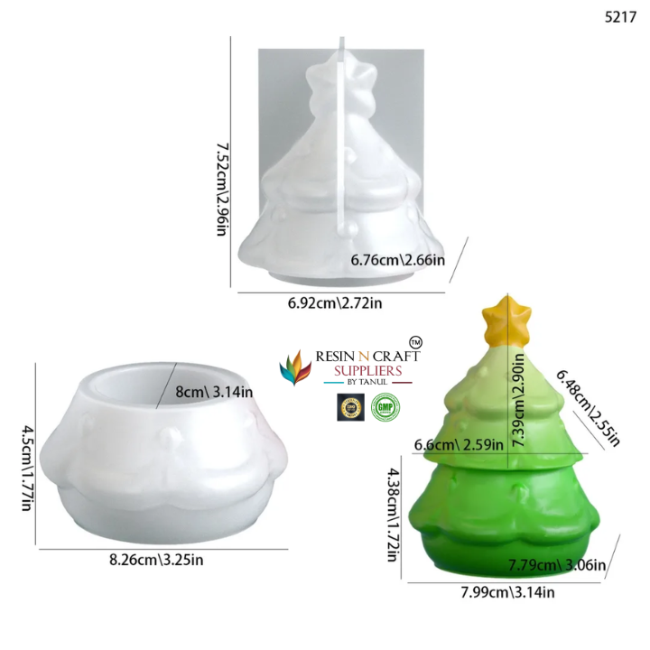 Christmas Tree Storage Box Mold
