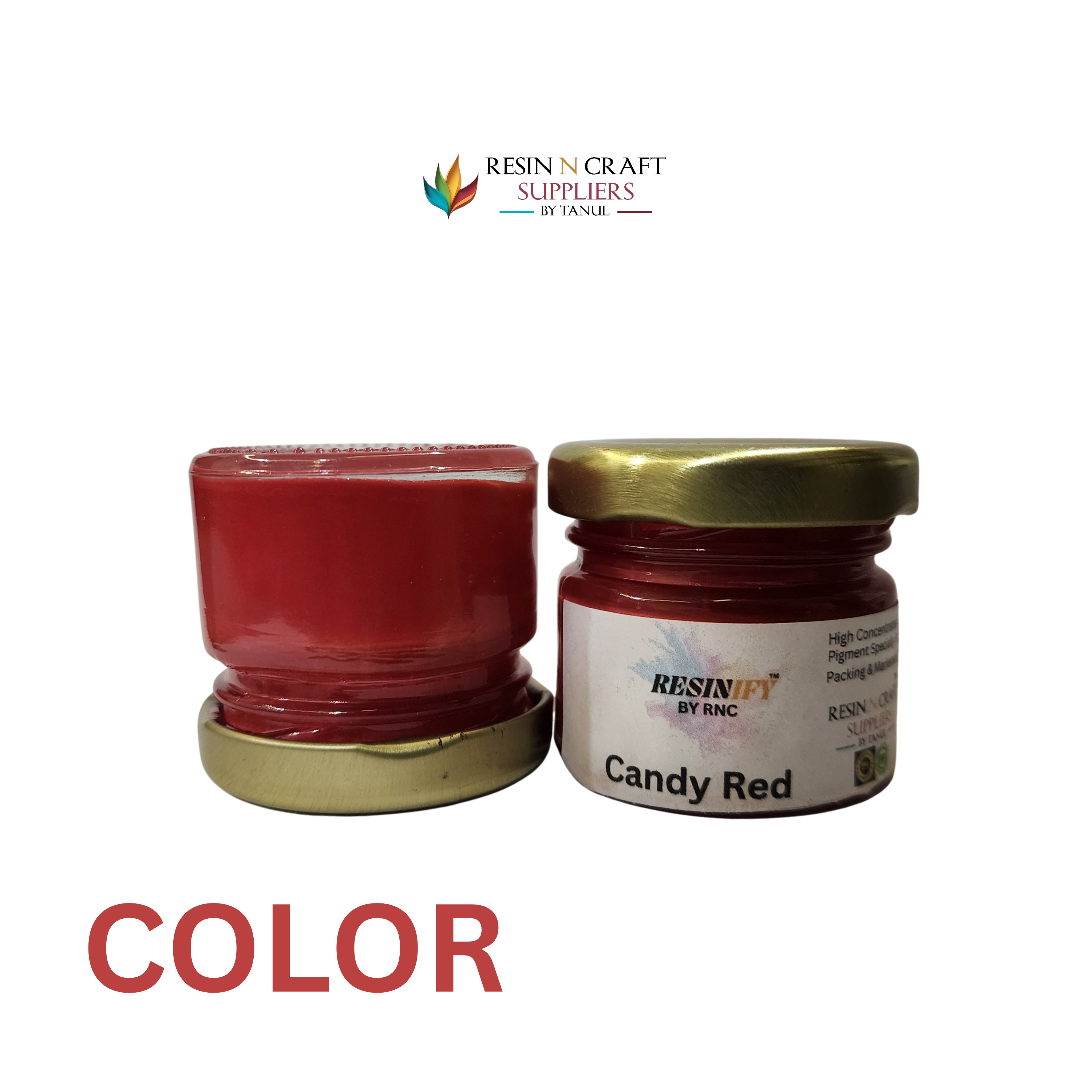 Candy Red Opaque Pigment - 20GRMS – RESIN N CRAFT SUPPLIERS