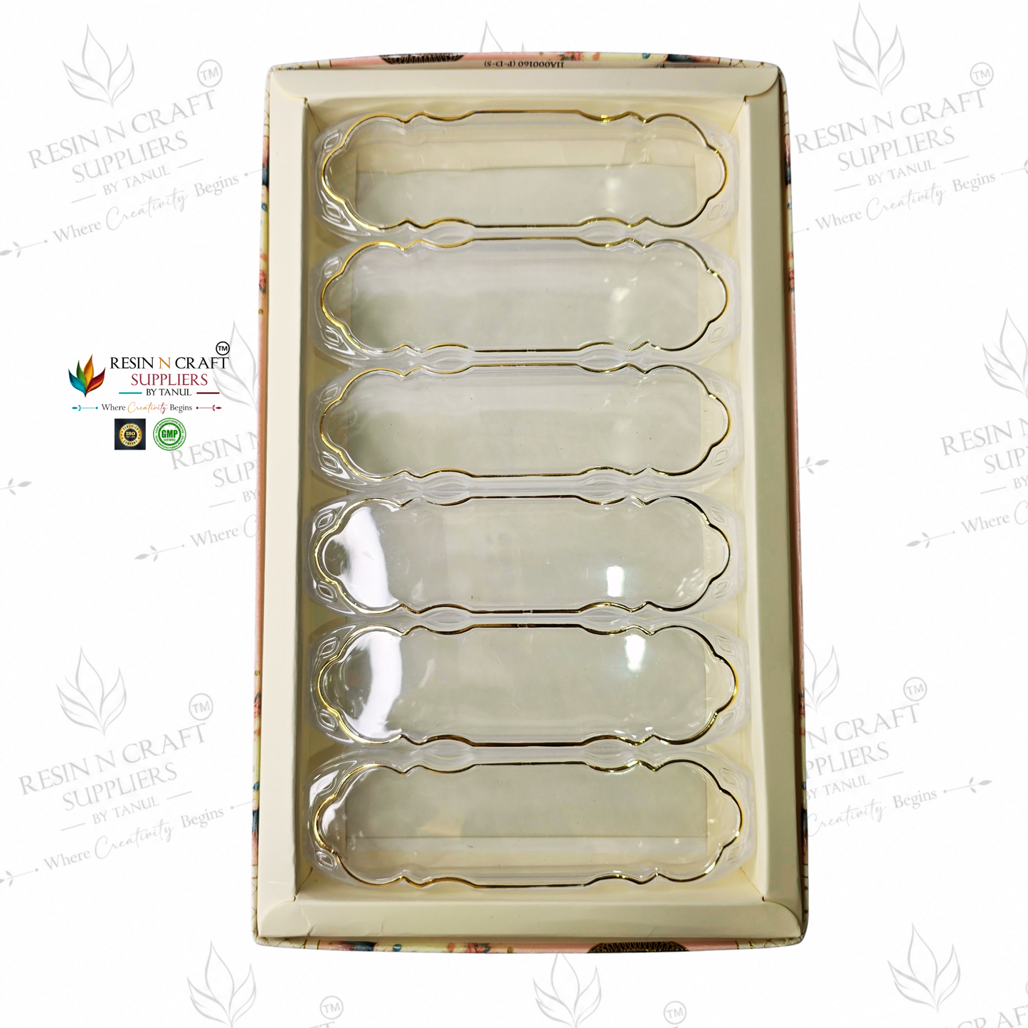 Rakhi / Bracelet Card Box Packing (RKB03) – 06 Box Set for Rakhi Packaging | 5.5 × 2 Inch