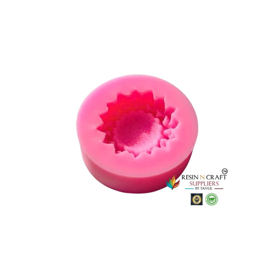 Sunflower Candle & Resin Silicone Mold – Floral Art Mold (RHBR39-04M)