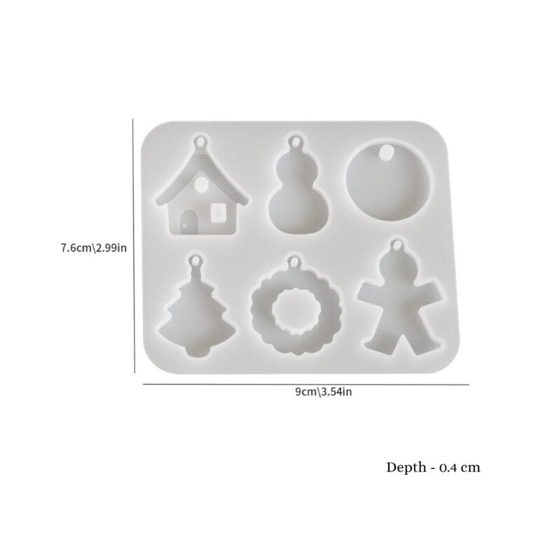 6 in 1 – Keychain Mold (RSP 110)