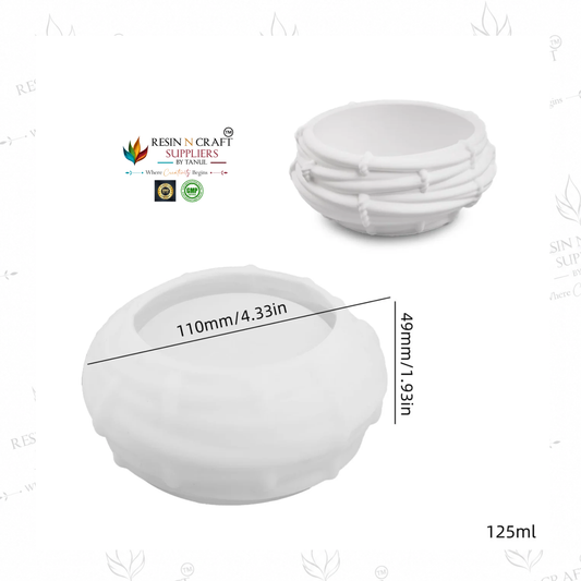 Bird Nest Candle holder / Storage Box (big) Mould (RSM1423M)