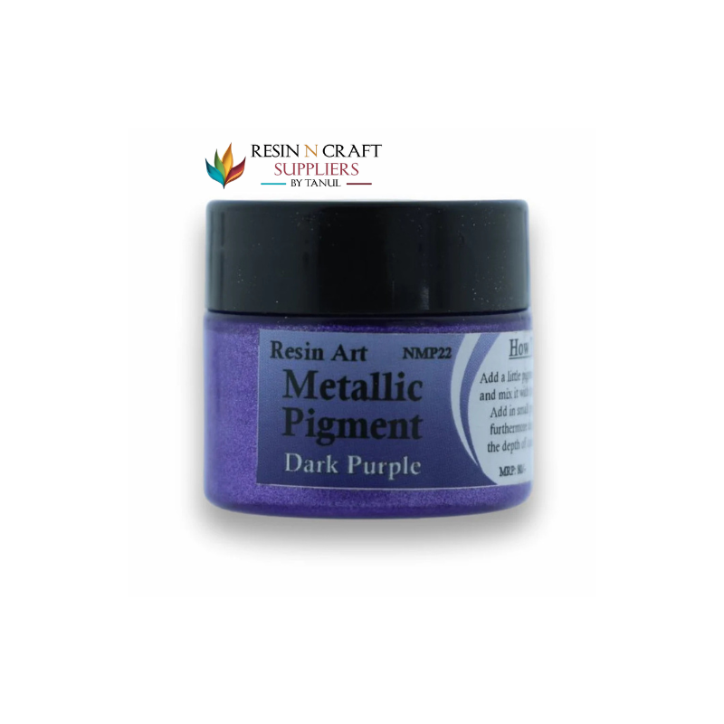 Dark Purple Metallic Pigment  20 grms