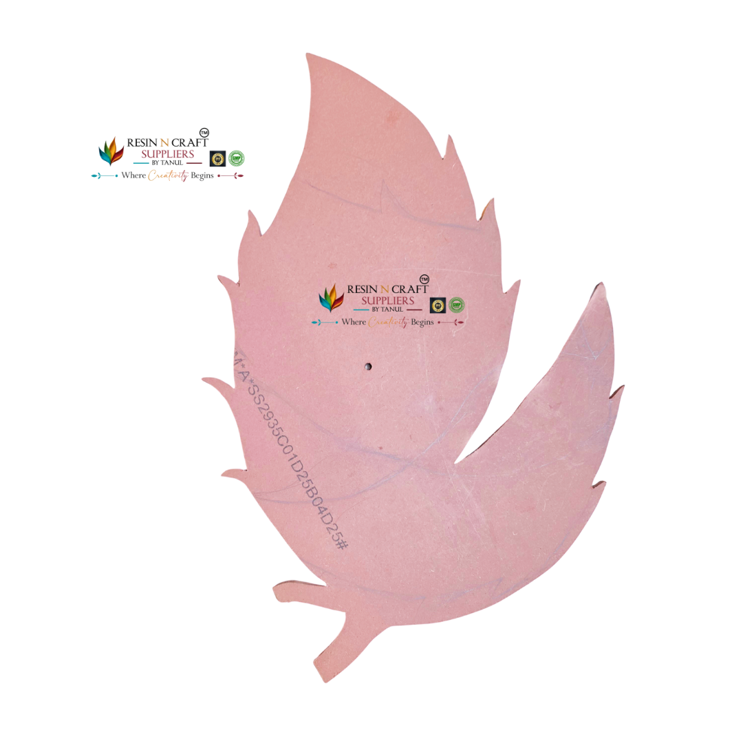 Dual Leaf MDF Clock Base – 24 x 18 Inch (12mm Thick)