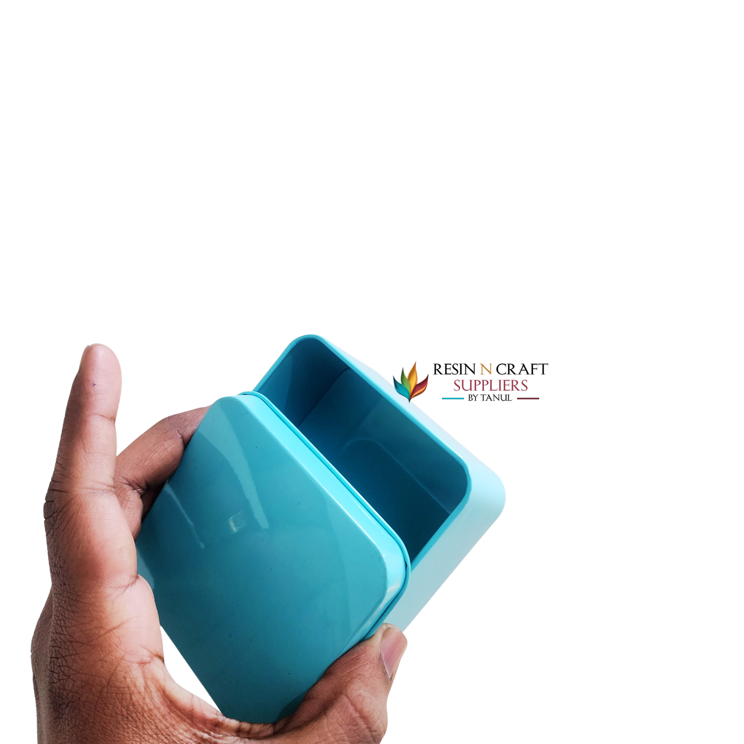 Square Tin Container For Candle RPM340