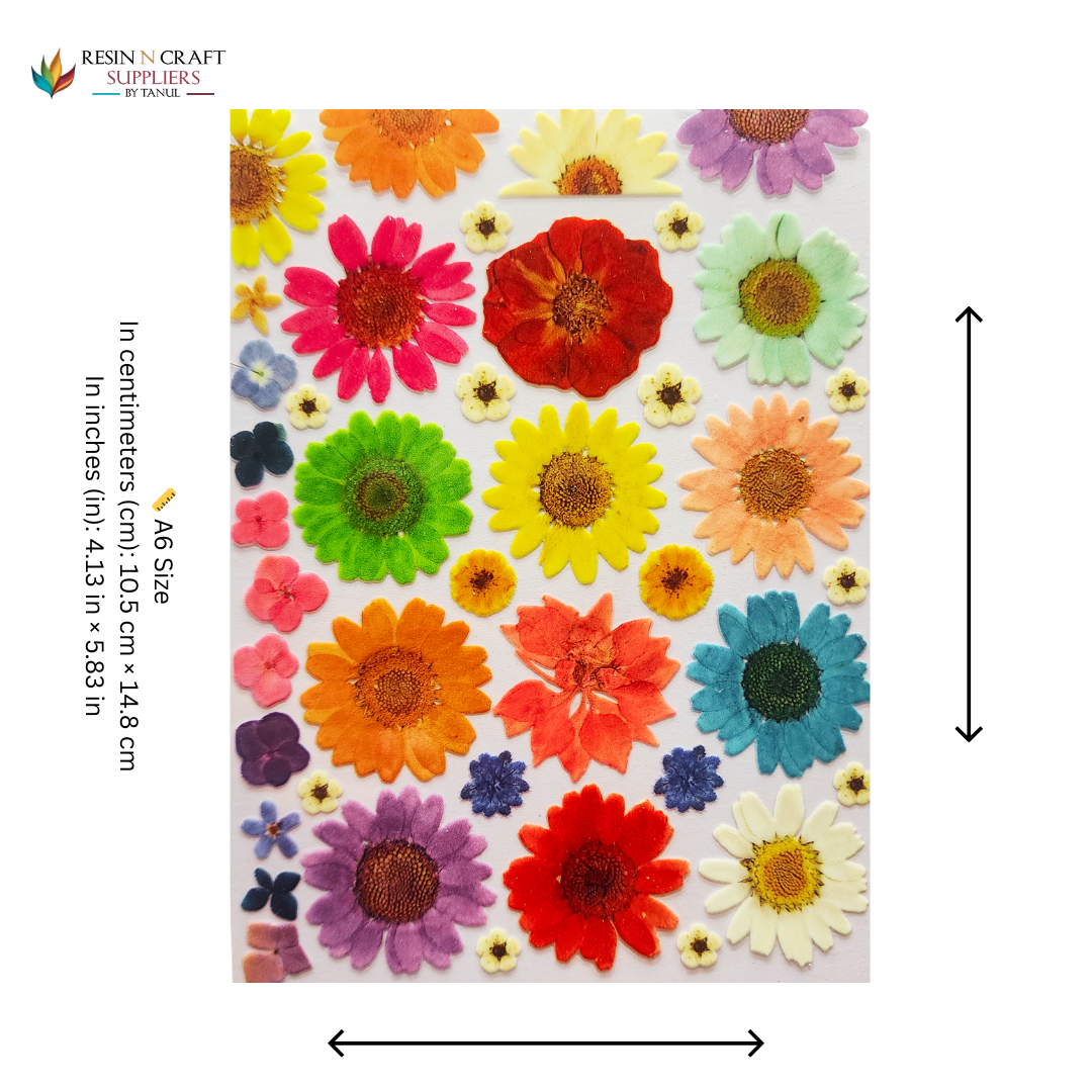 Color Peel & Stick UV DTF Sticker – A6 Size (UVS - 111)