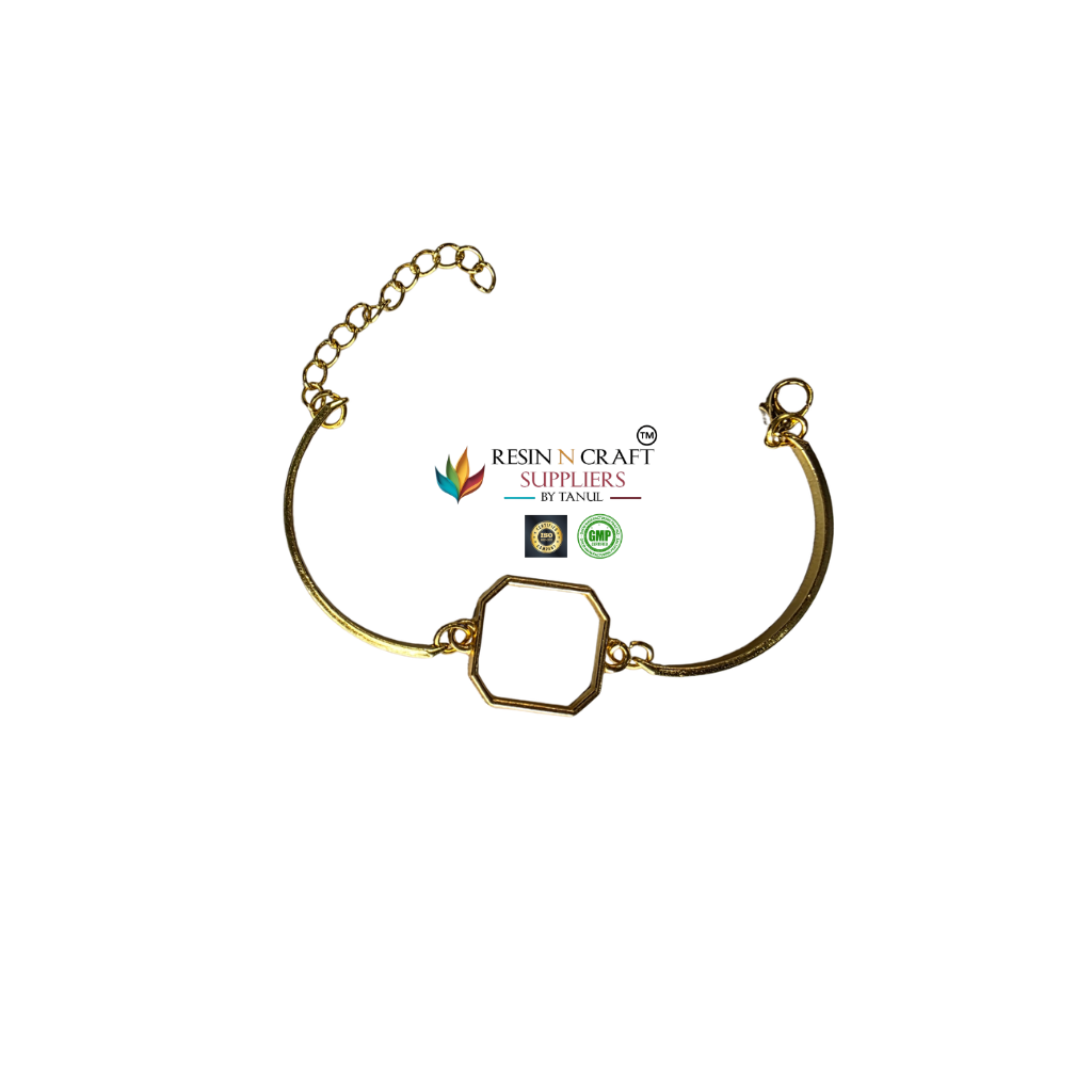 Bracelet Base Without Bezel (Rakhi / Gift Collection) (Gold Color)