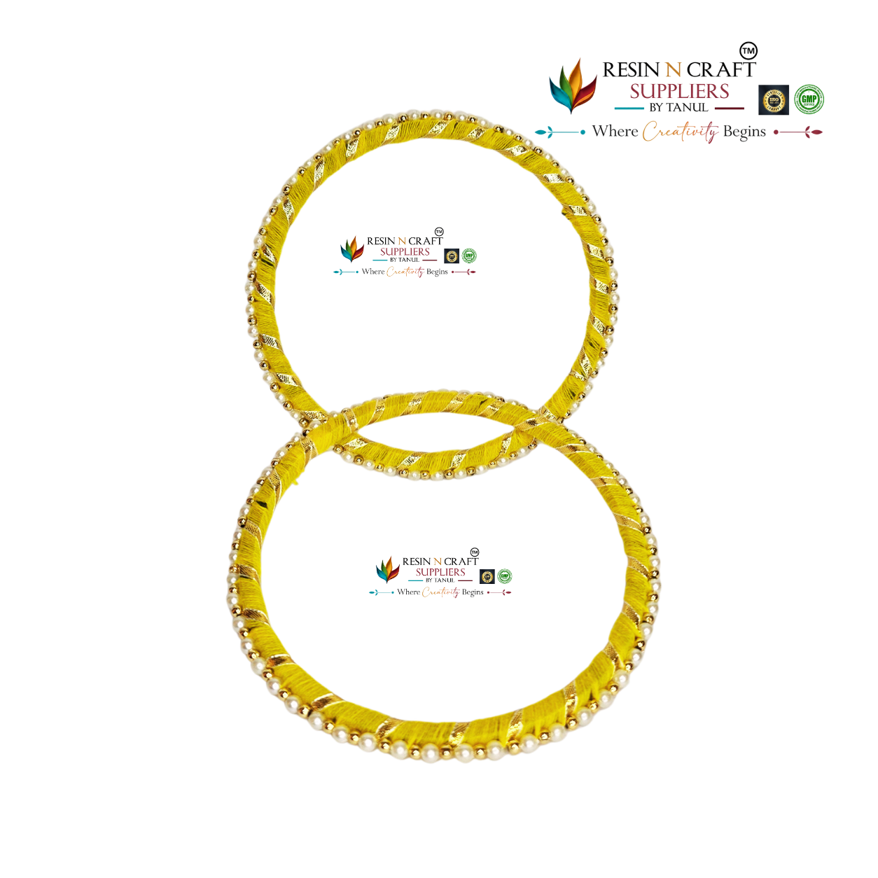 Traditional Pearl Ring (Yellow) Moti Pearl Ring