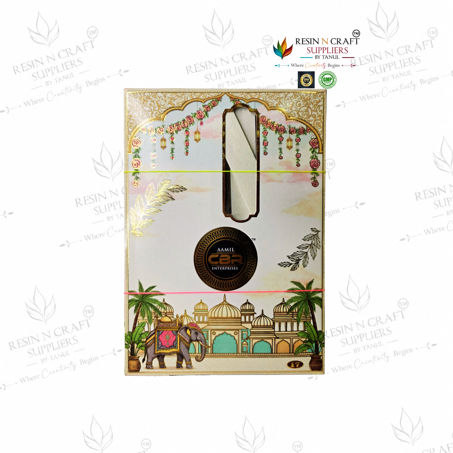 Rakhi / Bracelet Card Box Packing (RKB18) – 12 Box Set for Rakhi Packaging | 5 × 1.5 Inch Box