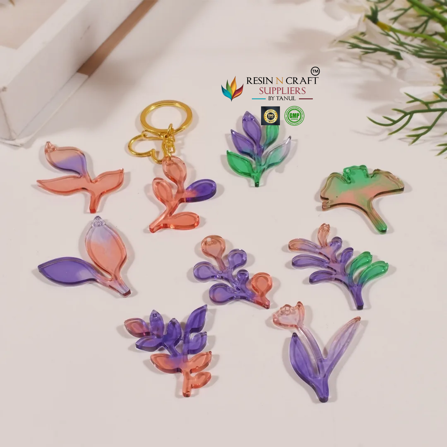 Flower Earring & Pendant Mould – B