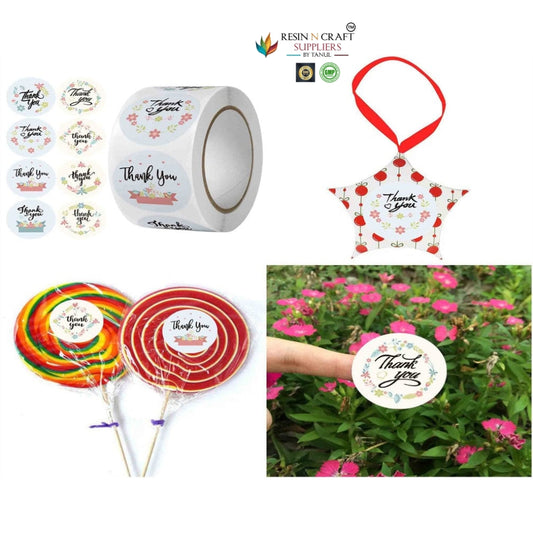 ThankYou Stickers / Thank You Tape (500 Stickers per Roll) ✨💌