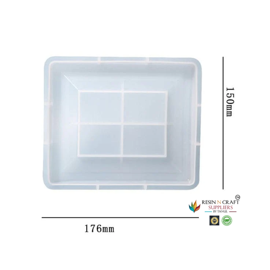 Rectangle Photo Frame & Coaster Boundary Mould (RSM0354M)
