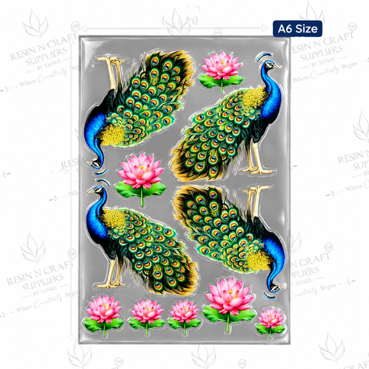 Color Peel & Stick UV DTF Sticker – A6 Size (UVS - 221)
