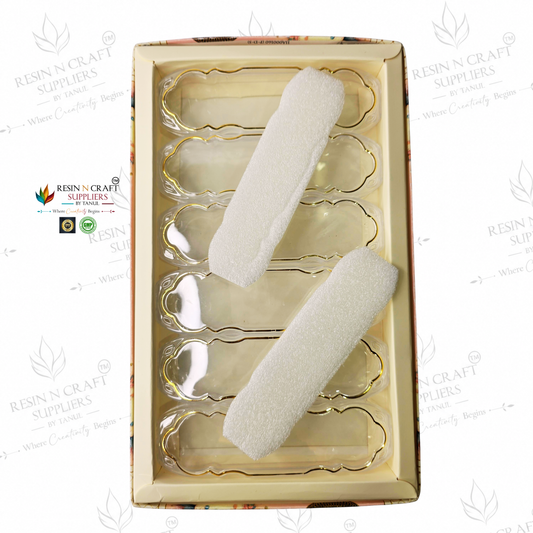Rakhi / Bracelet Card Box Packing (RKB03) – 06 Box Set for Rakhi Packaging | 5.5 × 2 Inch