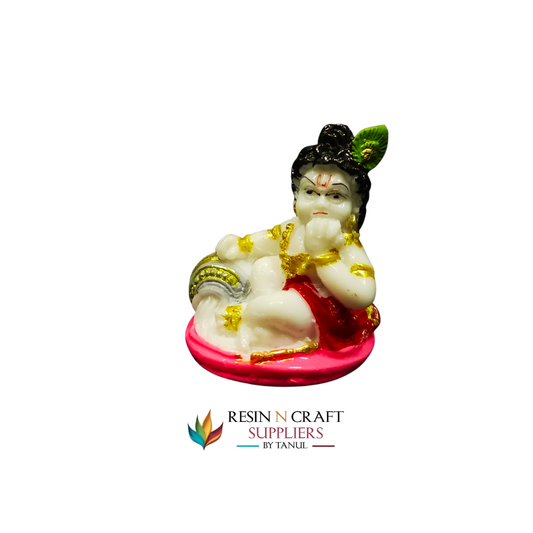 Miniature Laddu Gopal / Child Krishna Idol (Resting Pose)