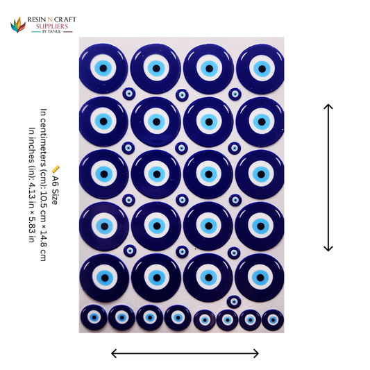 Color Peel & Stick UV DTF Sticker – A6 Size (UVS - 113)