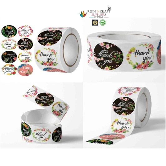 ThankYou Stickers / Thank You Tape (500 Stickers per Roll) ✨💌