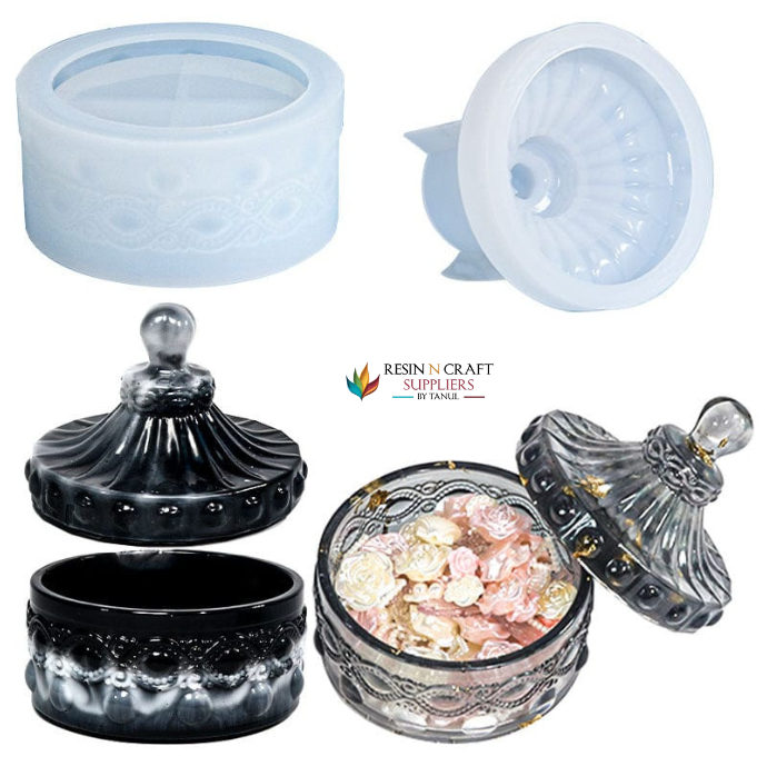 Gen Pattern Storage Box Mould / Jar Mould – RESIN N CRAFT SUPPLIERS