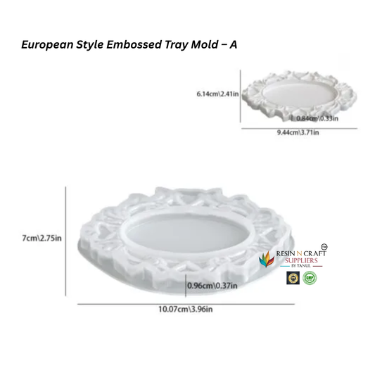European Style Embossed Tray Mold – A