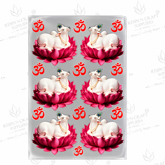 Color Peel & Stick UV DTF Sticker – A6 Size (UVS - 219)